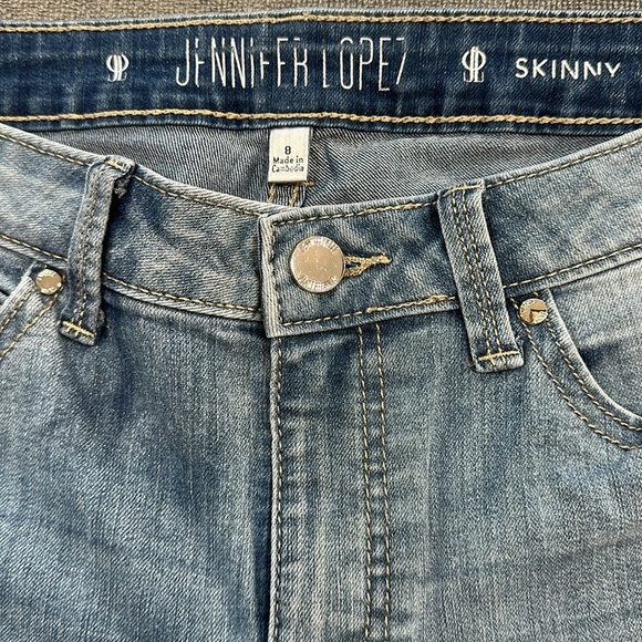 Jennifer Lopez Ankle Jeans Size 8 - Picture 9 of 12